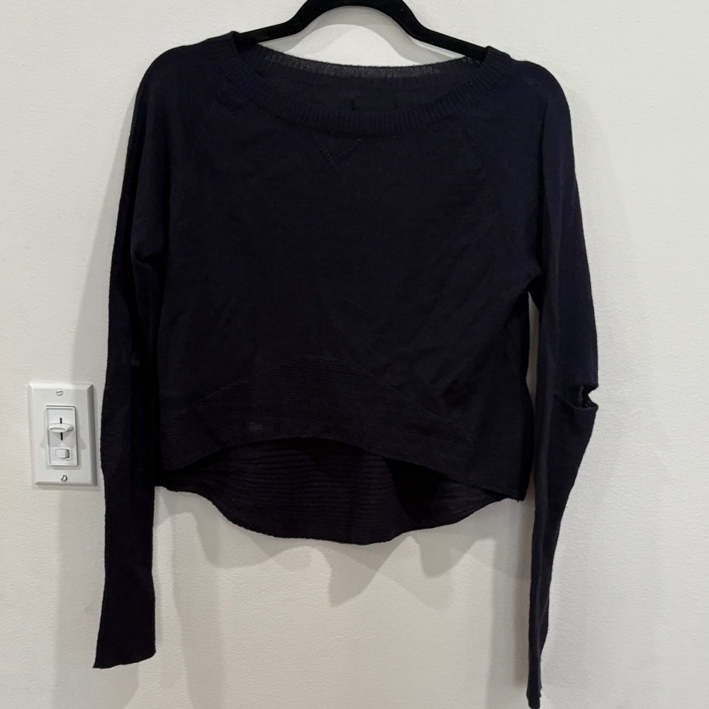Dolce Vita Black Long Sleeve Sweatshirt